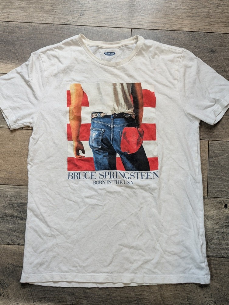 Bruce Springsteen Born in the USA Tour T-Shirt Size Small 2 Sided