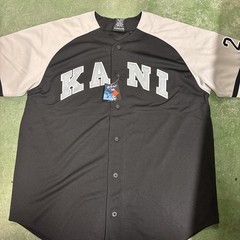 Vintage 90s Karl Kani endurance jersey NEW!! Blk N Gray