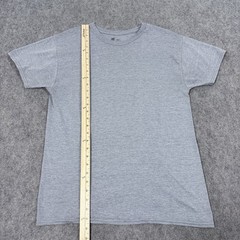 Hanes Comfort Fit Tagless Short Sleeve Casual T-Shirt Fit Men’s Size Medium Gray