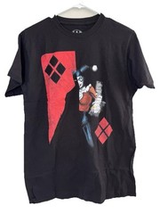 Harley Quinn Mens Tee Medium Black Batman DC Comics 100% Cotton New With Tags