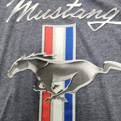 Ford Mustang Heather Blue T-Shirt T15