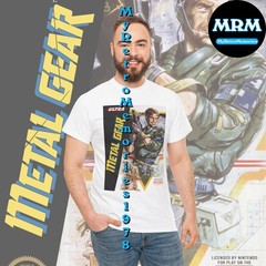 NEW Metal Gear NES Nintendo Box Art Design Black or White T-Shirt S-5XL Free S&H