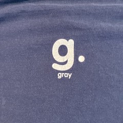 RARE – Vintage – Fruit Of The Loom – David Gray – D.G. – Blue T Shirt – Size XL