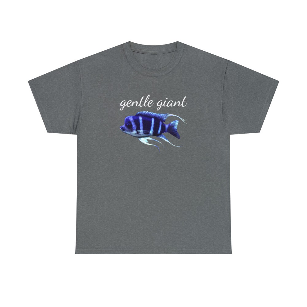 Frontosa African Cichlid – “Gentle Giant” Aquarium Fish Tank T-Shirt