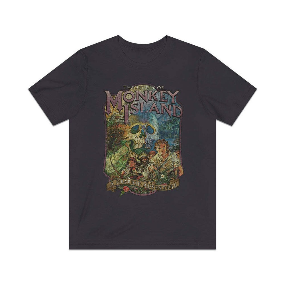 The Secret of Monkey Island 1990 Vintage Men’s T-Shirt