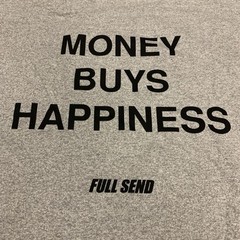 Nelk Boys FULL SEND Money Buys Happiness Shirt Size 2XL RARE Collab Limited Run