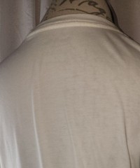 Goodfellow White & Orange Dodge Dart Graphic T-Shirt Medium