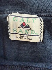 VTG 90’s Galt Sand USA America Eagle Crest T-Shirt MADE IN USA Patriotic Sz L