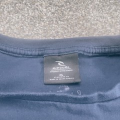 Rip Curl Mens South Africa Surfing Co Long Sleeve Graphic T-Shirt Navy Blue 2XL