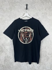 Vintage Victims Band T-Shirt Size L Deathwish Inc Hardcore Punk Anvil Tag