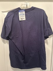 PLUMA Russell Athletic Mens Navy Blue Short Sleeve T-Shirt 100% Cotton NWT