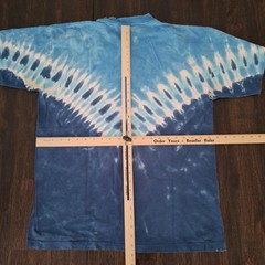 Grateful Dead Shirt Men Large Liquid Blue Vintage 90s Garcia Single Stitch A2