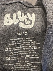 NWT Mens size S Heather Blue BLUEY Family Graphic T-Shirt ~ Bingo Chilli Bandit