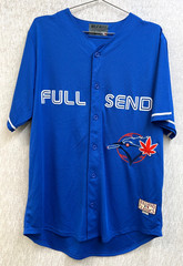 Nelk Boys L Full Send Toronto Blue Jays Blue Jersey