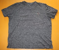 Greg Norman Shark Logo Mens Size XXL Black Heather T-Shirt Cotton And Polyester