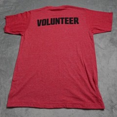 R. Lee Ermey Memorial Classic Volunteer Shirt Men’s Medium Red Tultex 241 Rare!