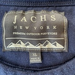 Jachs Premium Outdoor Purveyors Long Sleeve Blue Pullover XL