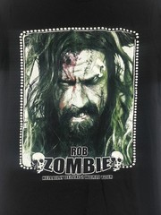 Rob Zombie Hellbilly Deluxe 2 World Tour Black Short Sleeve Graphic Small Shirt