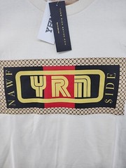 Yung Rich Nation Shirt Mens Sz L Tan Shirt Atlanta Rap Migos YRN Culture NAWF