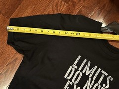 Spartan Black Crew Neck T-Shirt Men’s Regular XL – Limits Do Not Exist