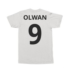 Jordanian Soccer Fans Olwan 9 Jersey Style 2-Sided Unisex T-Shirt