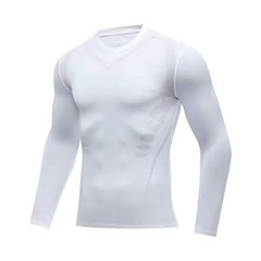 Men’s T-shirt Men Running Sport T Shirt Men Compression Fitness Tops Tee Quick