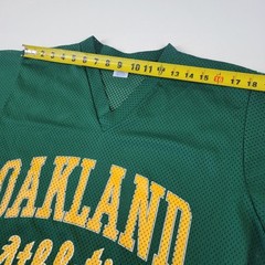 Vintage 90s Oakland A’s Shirt Mens Jersey Green Logo 7 Baseball MLB Adult Sz Xl