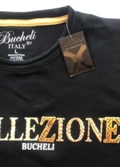 Men’s Bucheli Cotton T Shirt,Italian Style,Slim Fit,Stretch M L.…A12.A