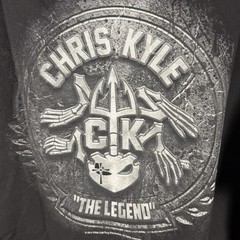 Chris Kyle T Shirt 2XL The Legend Black Navy Seal American Sniper XXL Foundation