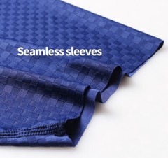 3Pack Fashion Ice Silk Short Sleeved T-shirt Men’s Summer Elastic Mesh Underwear