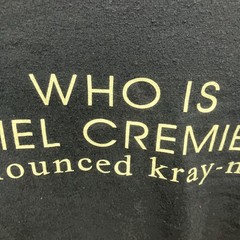 VTG Who Is Daniel Cremieux Short Sleeve T- Shirt XL READ