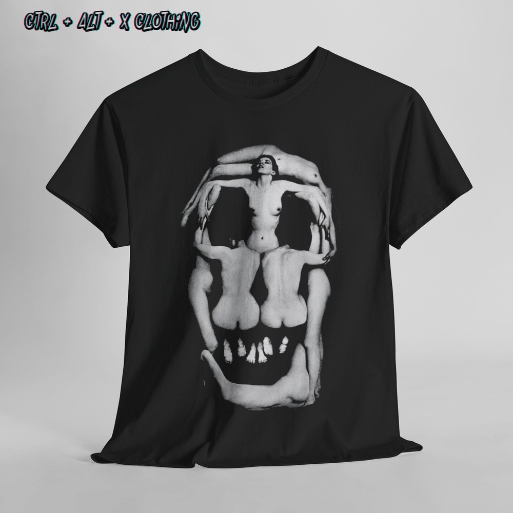 Salvador Dali Skull Shirt, Surrealist Goth, Art Lover Gift, Unisex Cotton Top