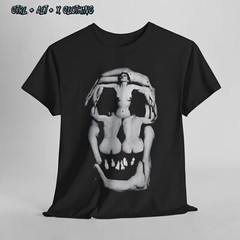 Salvador Dali Skull Shirt, Surrealist Goth, Art Lover Gift, Unisex Cotton Top