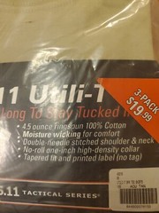 5.11 Tactical Men’s Utili-T 3Pack Short-Sleeve T-Shirt 40016 Sizes S ACU TAN