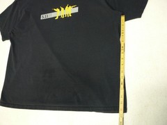 5.11 Tactical Series T Shirt Men’s XL Black Short Sleeve 100% Cotton Graphic Tee