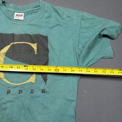 Vintage 90s Copper Mountain Colorado Ski Green T Shirt Anvil Mens Large Y2K
