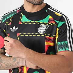 adidas Originals Men’s Jamaica x Bob Marley Trefoil T-Shirt KS2679