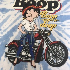 Betty Boop Tie Dye Unisex T Shirt Size Large Boop-oop-a-doop