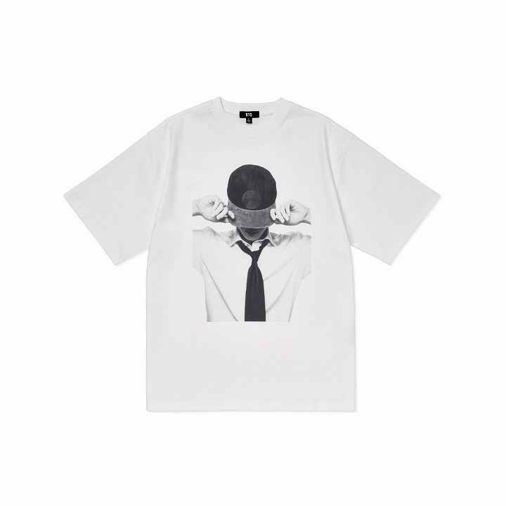 BTS JIN ARIRANG Official T-Shirt Pop Up Short Sleeve Large White USA SELLER RARE