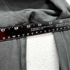 J.CREW Henley Shirt Mens Small Dark Gray Cotton Long Sleeve Everyday Wear Tee