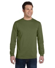 Econscious Mens 100% Organic Cotton long sleeve shirt EC1500 olive green large L