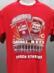 I Was There! Final Regular Season Game Busch Stadium Cardinals vs Reds t Shirt