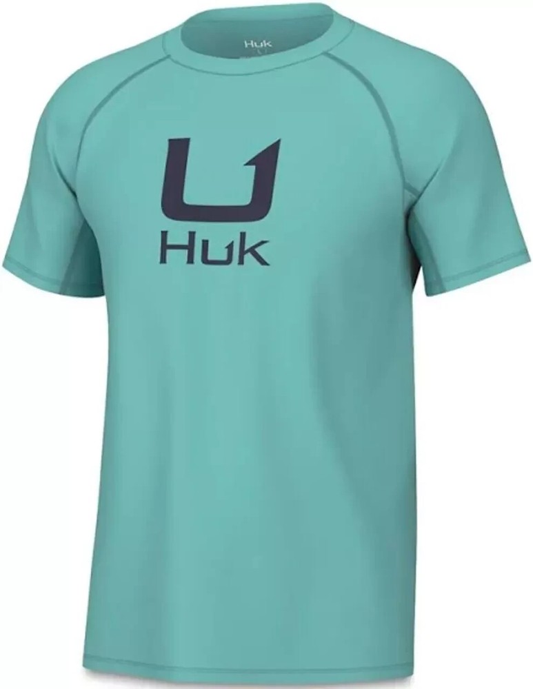 HUK Icon SS Crew T-Shirt H1200572- CHOOSE YOUR COLOR AND SIZE!