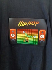 Customize Sound Activated Cotton Tshirts, Light Up, Power Packs Included,2sz Sm.