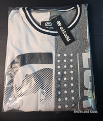 Ecko Unltd Men’s Crewneck White/Gray Marled Logo T-Shirt Size S, M, L, XL