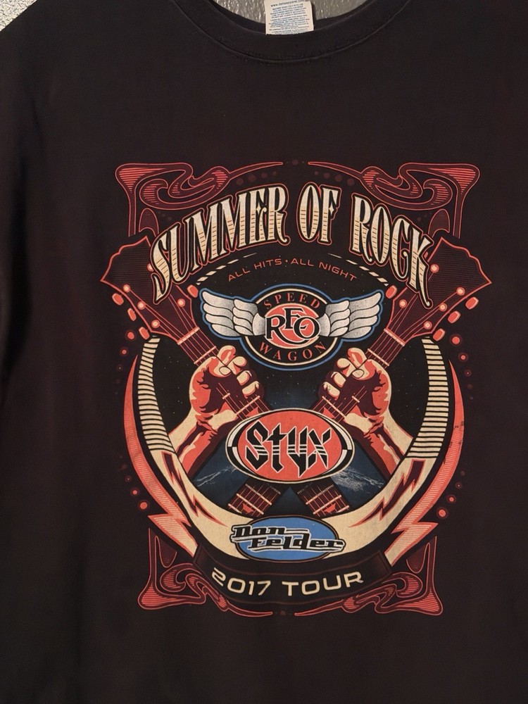 Vintage Styx & REO Speed wagon Summer of Rock 2017 Tour