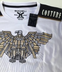 Men’s Bucheli T Shirt,Italian Style,Cotton,Slim Fit,Stretch XL 2XL….A8.A