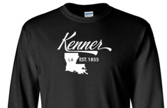 Kenner Louisiana T-Shirt Long Sleeve Graphic tee