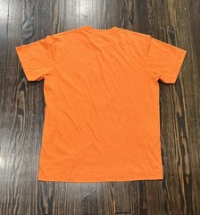 Homage NFL Blitz Joe Burrow T Shirt Men’s Medium Orange Polyester Cotton Rayon
