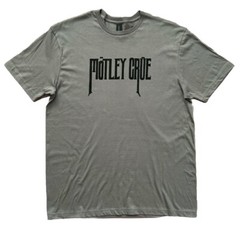 Motley Crue T-Shirt 100% Lightweight Cotton NEW Black Mens Unisex Fit Size S-XL